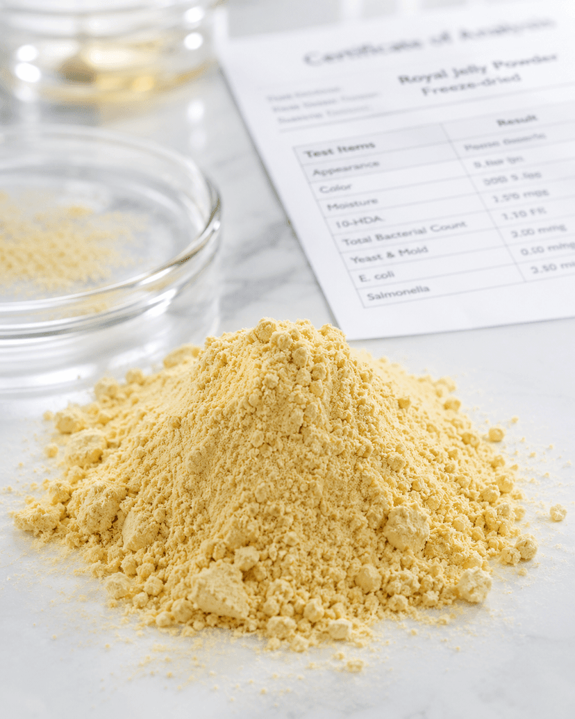 Royal jelly with Certificate of Analysis